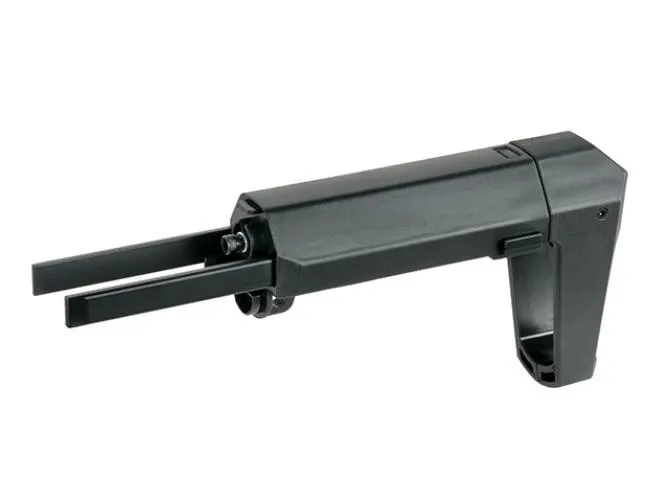 Telescopic PDW stock for AR15/M4 Rifle - Black [Double Eagle]